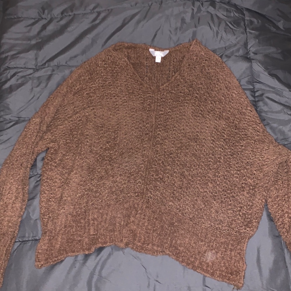 Brown sweater